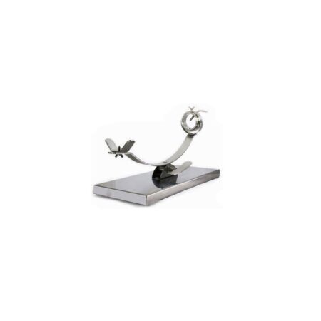 Jamonero giratorio de corredera inox.