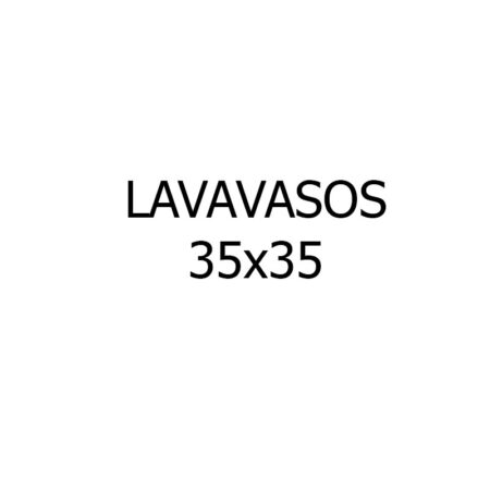 Lavavasos 35x35