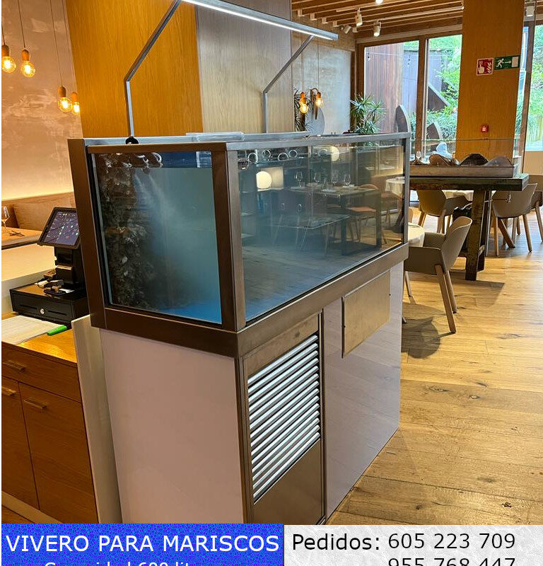 vivero para mariscos